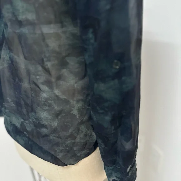 Babaton Silk Ruffle Blouse - Picture 6 of 11